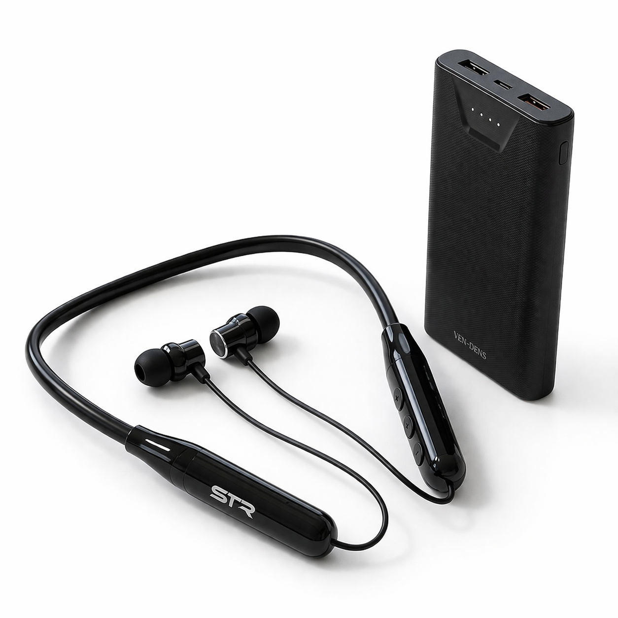 5 Voice Changer Neckband (80H) + VEN-DENS Power Bank (VD-PB041)